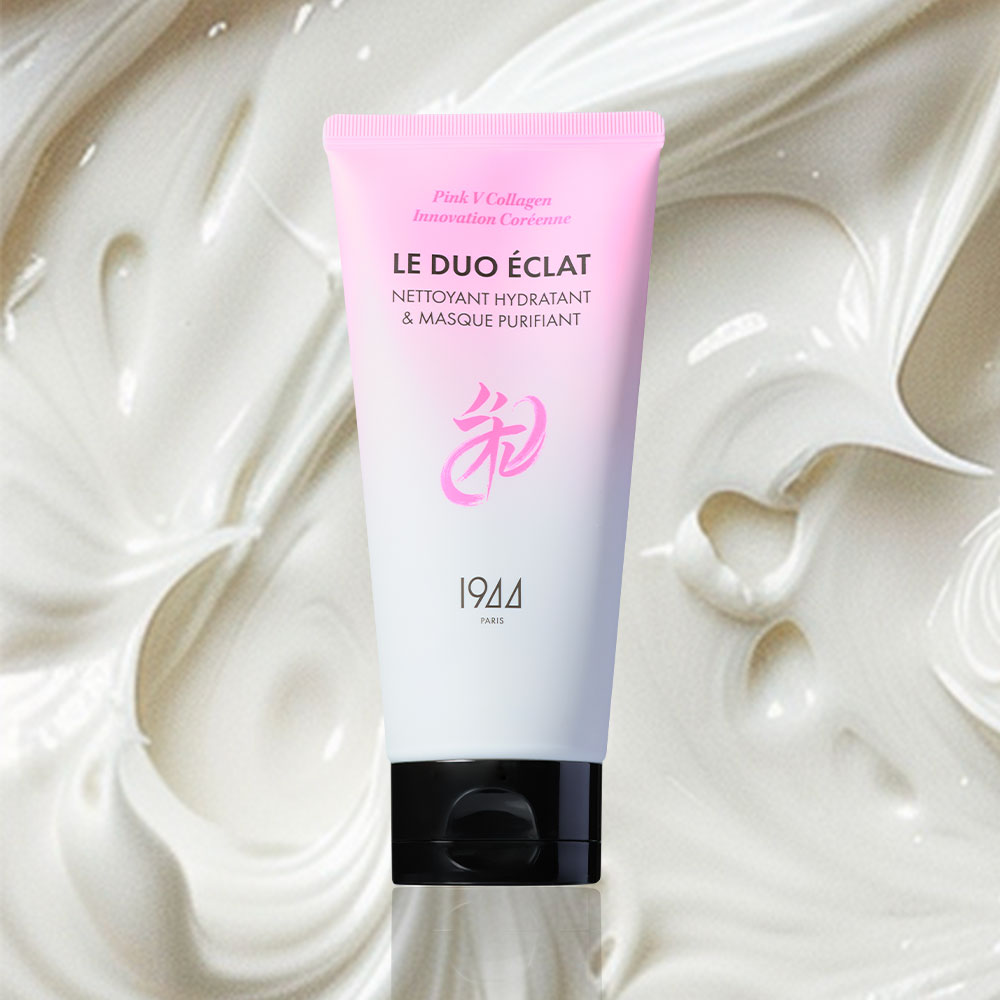 Le Duo Éclat - Nettoyant hydratant et masque purifiant - Gamme Coréenne - 1944 Paris