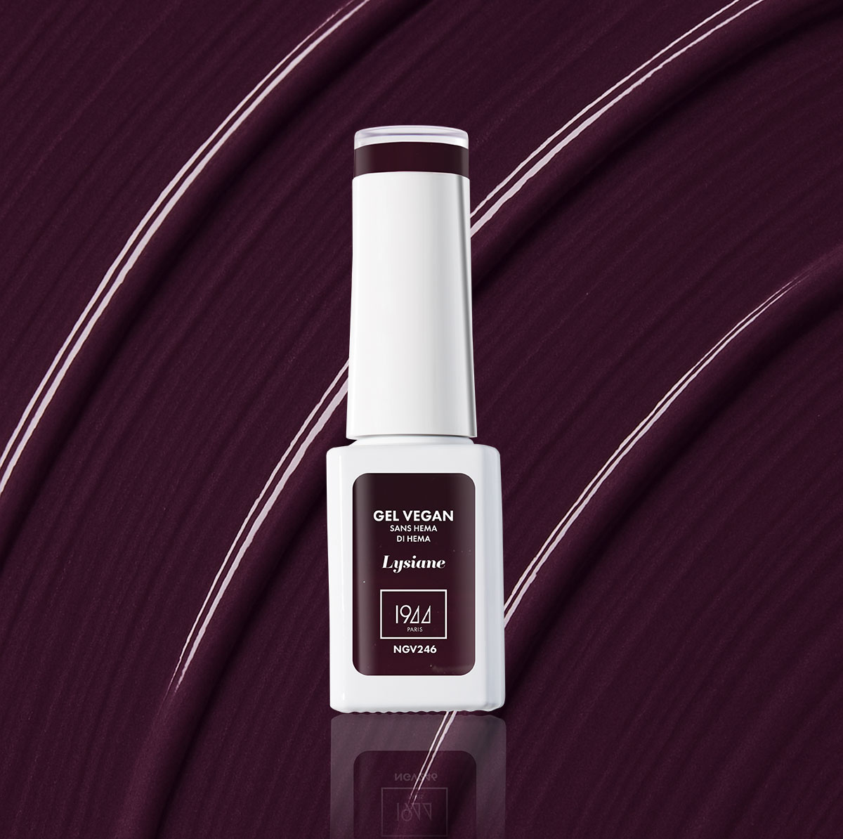 Lysiane, un prune mystérieux, parfait pour les âmes rebelles - Le Gel Vegan - Collection Noël Dreams