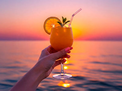 Profitez d'un coucher de soleil éternel avec nos teintes de vernis gel orange !